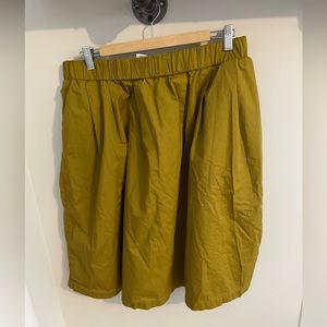 Nettles Tale Skirt in mossy green